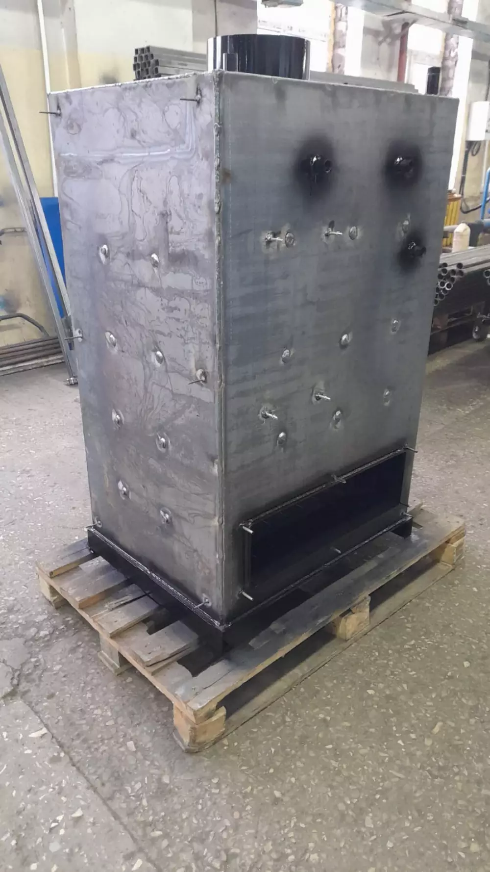 Теплообменник с  энергозависимой автоматикой MICRO New 150 кВт